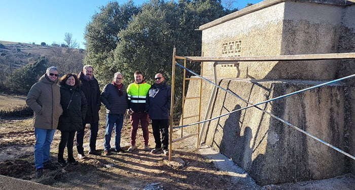 El Gobierno regional garantiza el abastecimiento de agua potable en Cardeñosa con la ejecución de distintas actuaciones en su red de suministro