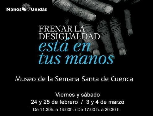 El Museo de Semana Santa acoge la XIII edición del Rastrillo Nazareno de Manos Unidas y la JdC 1 El Museo de Semana Santa acoge la XIII edición del Rastrillo Nazareno de Manos Unidas y la JdC