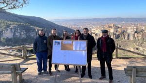 En marcha las obras para adecuar el Mirador de Miguel Ángel Troitiño