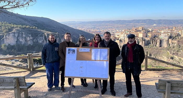 En marcha las obras para adecuar el Mirador de Miguel Ángel Troitiño 1 En marcha las obras para adecuar el Mirador de Miguel Ángel Troitiño