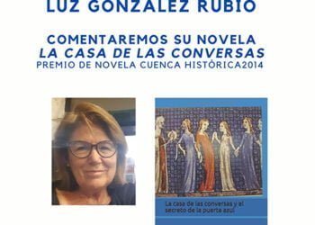 Encuentro con la escritora Luz González Rubio en la biblioteca municipal de Cuenca