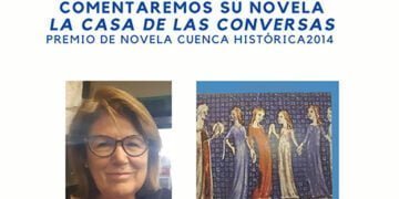 Encuentro con la escritora Luz González Rubio en la biblioteca municipal de Cuenca