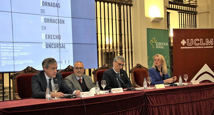 Eurocaja Rural patrocina las prestigiosas jornadas de formación en Derecho Concursal de la UCLM 1 Eurocaja Rural patrocina las prestigiosas jornadas de formación en Derecho Concursal de la UCLM