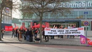 “Golpe en la mesa” de la plantilla de Jazzplat, que cierra con un seguimiento masivo su primer ciclo de huelgas