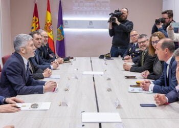 Grande-Marlaska presenta el futuro cuartel del GEO en Guadalajara, con una inversión de 21 millones de euros Grande-Marlaska presenta el futuro cuartel del GEO en Guadalajara, con una inversión de 21 millones de euros