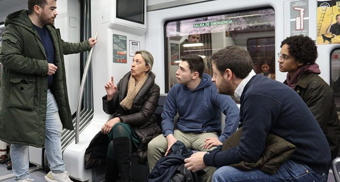 Guarinos comprueba las deficiencias en la línea de Cercanías y reclama a Sánchez y Rojo que “pongan fin al abandono del servicio”