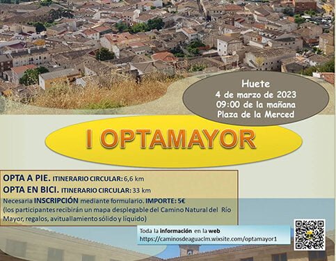 Huete acoge el próximo 4 de marzo la I Optamayor