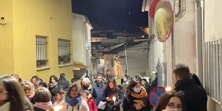 Imágenes.  Vía Crucis con El Amarrado 2023