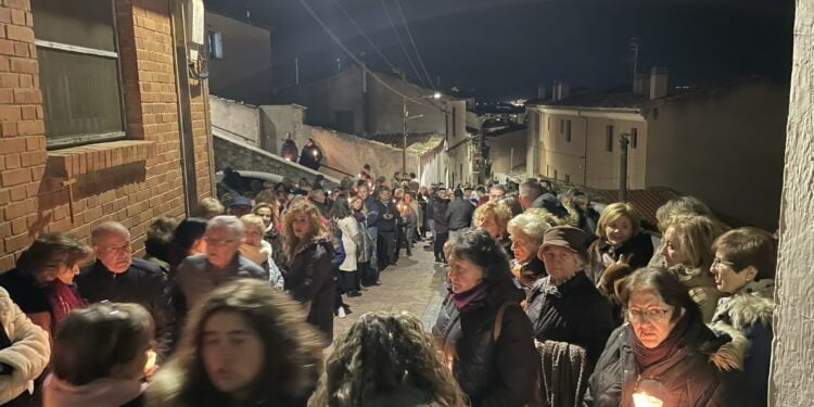 Imágenes.  Vía Crucis con El Amarrado 2023