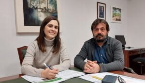 ‘Impulsa Guadalajara’ mantiene una reunión de trabajo con el alcalde de Chiloeches, Juan Andrés García