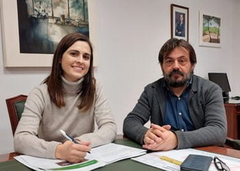 ‘Impulsa Guadalajara’ mantiene una reunión de trabajo con el alcalde de Chiloeches, Juan Andrés García
