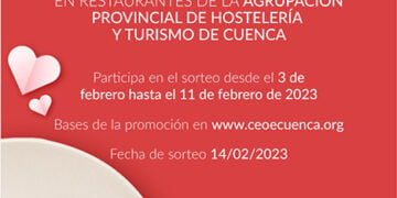 La Asociación de Comercio de Cuenca sorteará cenas para dos por el día de San Valentín