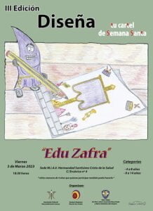 La  Cantera Nazarena y la A. C. Descendimiento Cuenca recuperan el concurso “Diseña tu Cartel de Semana Santa”