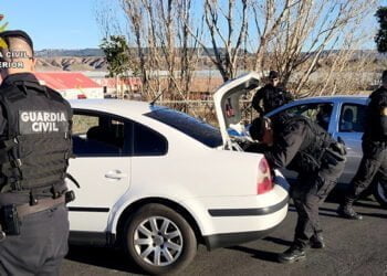 La Guardia Civil detiene en Almonacid de Zorita a los supuestos autores de un secuestro