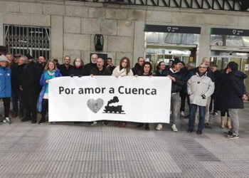 La Plataforma en Defensa del Tren califica de “traición a Cuenca” la firma para la Plataforma Logística de Albacete