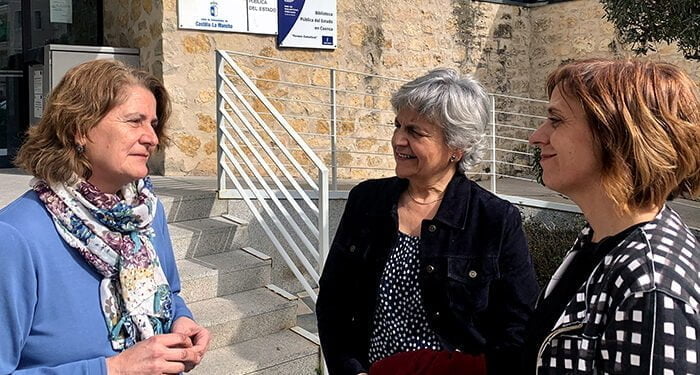 La subdelegada del Gobierno en Cuenca visita a la nueva directora de la biblioteca pública del Estado ‘Fermín Caballero’ de Cuenca 1 La subdelegada del Gobierno en Cuenca visita a la nueva directora de la biblioteca pública del Estado ‘Fermín Caballero’ de Cuenca