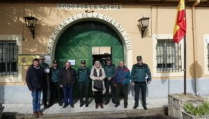 La subdelegada del Gobierno visita el cuartel de Zaorejas y se reúne con alcaldes de la demarcación