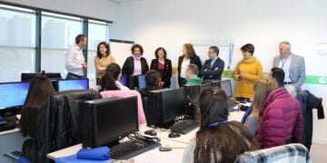 La viceconsejera de Empleo y la directora general de Formación visitan el centro de formación y negocios de CEOE-Cepyme Guadalajara