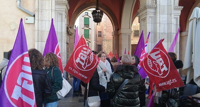 Las trabajadoras de la limpieza vuelven a las calles para recordar que siguen sin que se haga justicia 1 Las trabajadoras de la limpieza vuelven a las calles para recordar que siguen sin que se haga justicia