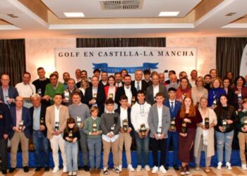 Los mejores golfistas de 2022 de la región se dan cita en la gala anual de la Federación Castellanomanchega de Golf