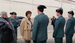 María Gámez se reúne con los responsables de la Guardia Civil en Cuenca