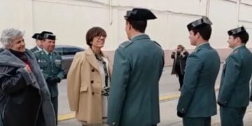 María Gámez se reúne con los responsables de la Guardia Civil en Cuenca