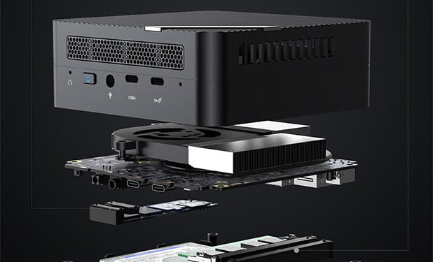 Minisforum anuncia el minipc UM773 equipado con un Ryzen 7 7735HS