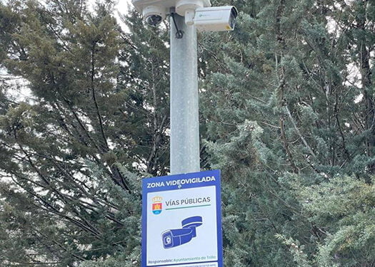 Nuevas cámaras de videovigilancia refuerzan la seguridad en los accesos a Trillo y sus pedanías