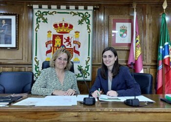 Nuevos desarrollos empresariales destacados por la alcaldesa de Alovera en una reunión mantenida con ‘Impulsa Guadalajara’