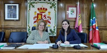 Nuevos desarrollos empresariales destacados por la alcaldesa de Alovera en una reunión mantenida con ‘Impulsa Guadalajara’