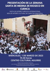 La Semana Santa de Medina de Rioseco (Valladolid) se presenta en Cuenca el próximo 1 de marzo
