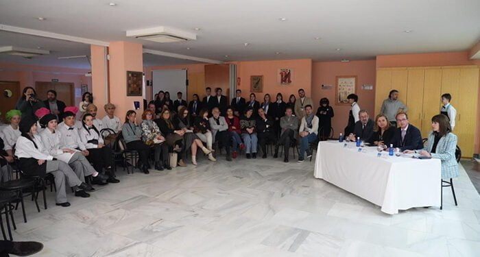 Presentada la primera fase de las obras de remodelación del CIFP Nº 1 de Guadalajara 1 Presentada la primera fase de las obras de remodelación del CIFP Nº 1 de Guadalajara