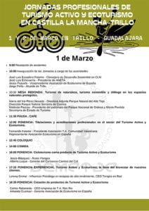 Trillo acogerá las Jornadas Profesionales de Turismo Activo y Ecoturismo de Castilla-La Mancha los próximos 1 y 2 de marzo