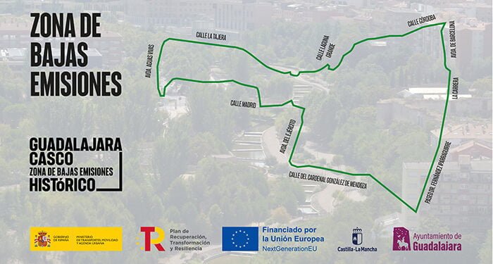 A partir de enero de 2024 no podrán acceder al casco histórico de Guadalajara vehículos con más de 18 años, excepto a residentes 1 A partir de enero de 2024 no podrán acceder al casco histórico de Guadalajara vehículos con más de 18 años, excepto a residentes