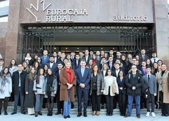 Un total de 68 estudiantes universitarios inician sus prácticas en Eurocaja Rural