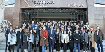 Un total de 68 estudiantes universitarios inician sus prácticas en Eurocaja Rural