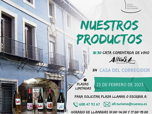 Una cata en la Casa del Corregidor y una visita con degustación en la Fundación Antonio Pérez, actividades del fin de semana como Capital Española de la Gastronomía 1 Una cata en la Casa del Corregidor y una visita con degustación en la Fundación Antonio Pérez, actividades del fin de semana como Capital Española de la Gastronomía
