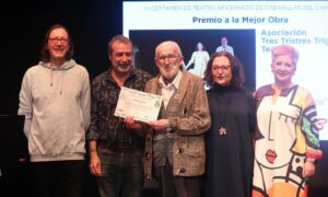 «Cena para dos», gran triunfadora del III Certamen de Teatro Aficionado «Entre Bambalinas»