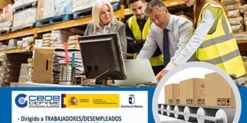 Abierta la inscripción para el curso gratuito de organización de almacenes impartido por CEOE-Cepyme Guadalajara