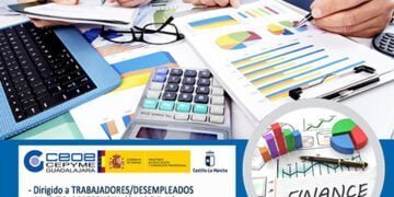 Abierto el plazo de inscripción para el curso gratuito gestión contable e implantación y control de un sistema contable informatizado de CEOE-Cepyme Guadalajara
