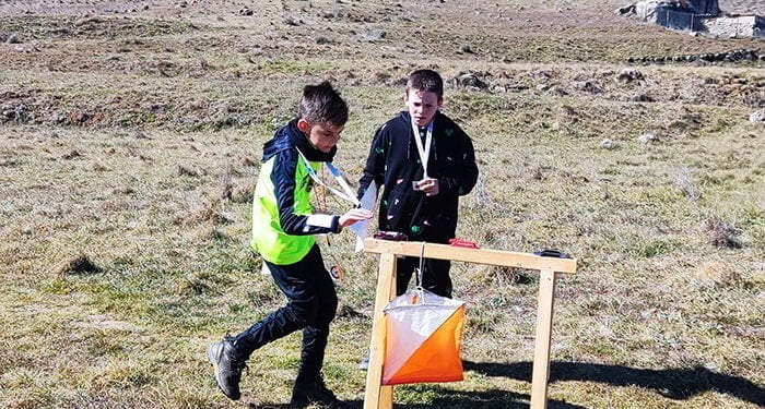 Alba Muñoz y Diego Rodríguez se imponen en la segunda prueba del Circuito de Orientación Diputación celebrado en la pedanía de Mohorte