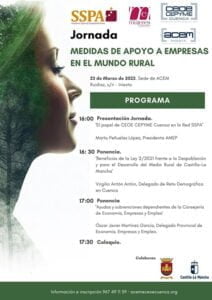 AMEP lleva sus jornadas de apoyo a empresas en el mundo rural este jueves 23 a Iniesta