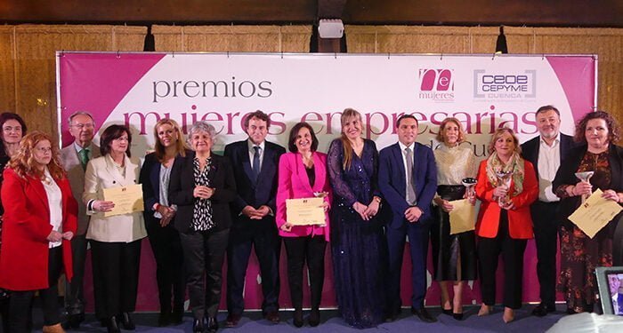 AMEP reconoce a sus mujeres empresarias destacadas durante los I Premios Mujeres Empresarias de Cuenca