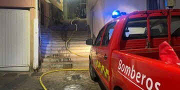 Arde una vivienda en la calle Belén de la capital conquense