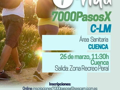 Ayuntamiento de Cuenca y Junta se unen por el ocio saludable este domingo con los ‘7.000 Pasos X CLM’