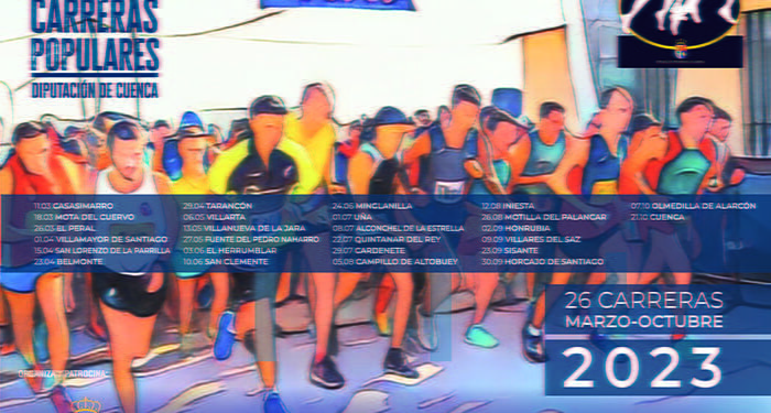 Todo listo para el arranque este fin de semana del Circuito de Carreras Populares Diputación de Cuenca