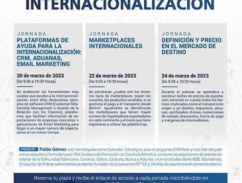 CEOE-Cepyme Guadalajara pone en marcha un nuevo ciclo de jornadas de comercio exterior 1 CEOE-Cepyem Guadalajara pone en marcha un nuevo ciclo de jornadas de comercio exterior