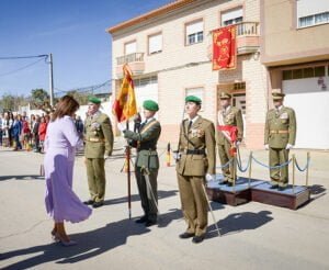 Cerca de 150 vecinos de Villalpardo y otros municipios de la Manchuela conquense juran la Bandera de la AGTP 1