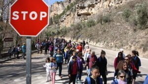 Cerca de 800 participantes han disfrutado de los bellos parajes de la Hoz del Júcar en los “7.000pasosX” Cuenca