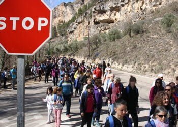 Cerca de 800 participantes han disfrutado de los bellos parajes de la Hoz del Júcar en los “7.000pasosX” Cuenca